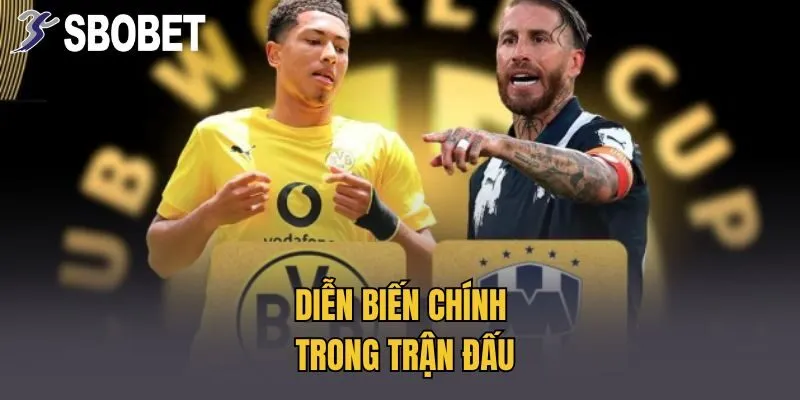 Diễn biến chính trong trận đấu