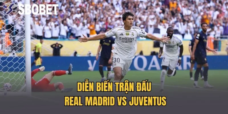 Diễn biến trận đấu Real Madrid vs Juventus